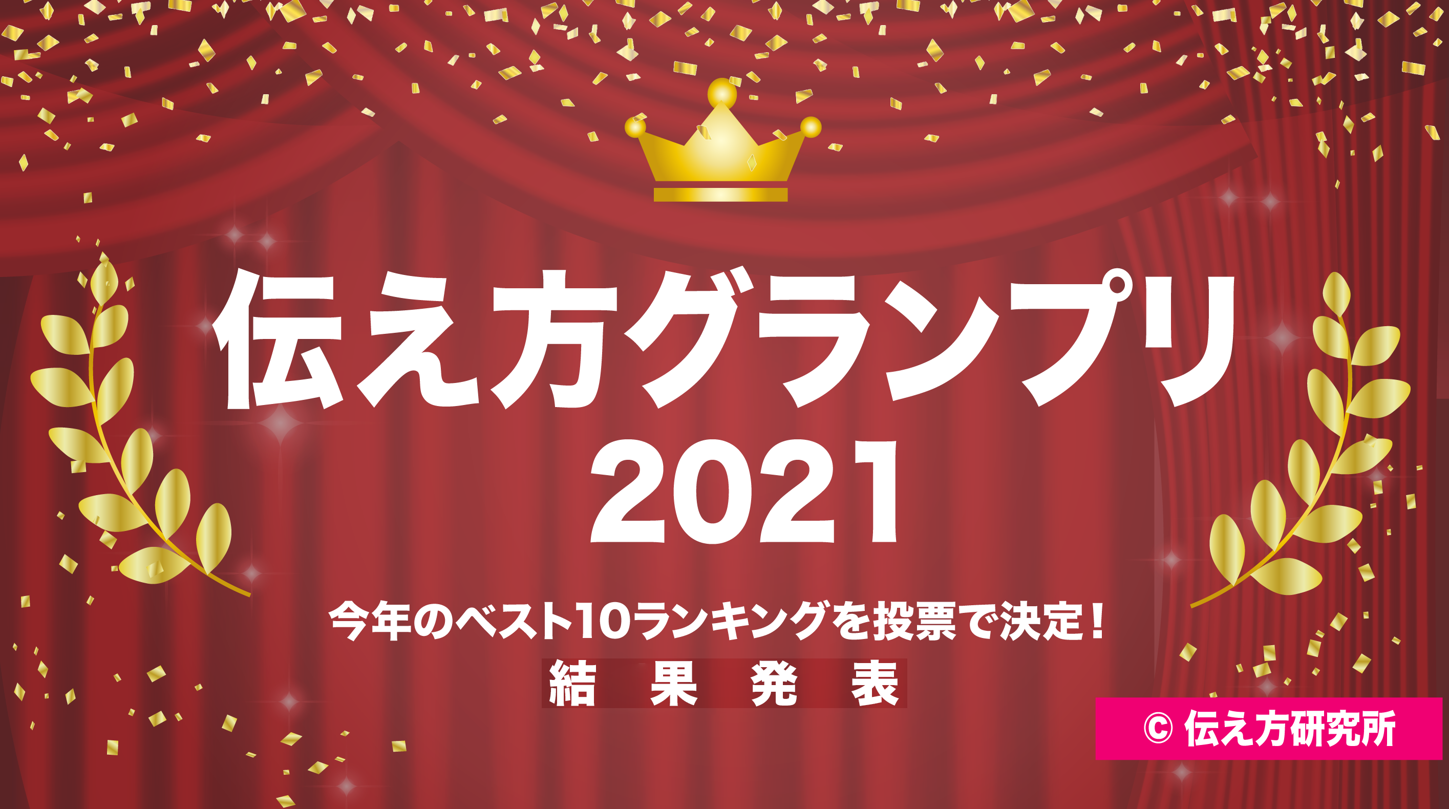 第5回「伝え方グランプリ2021」ベスト10発表！